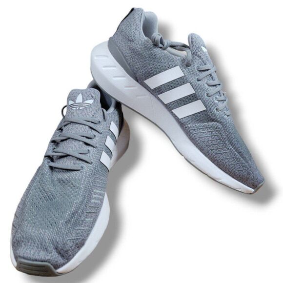 adidas Other - Adidas Shoes Size 10.5 Men's Adidas Swift Run 22 Gray W/ White GZ3495 New In Box